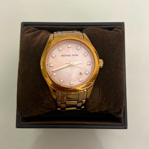 Michael Kors Rose Gold Watch
